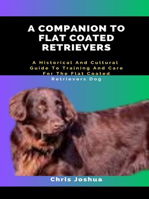 cover image of A COMPANION TO FLAT COATED RETRIEVERS